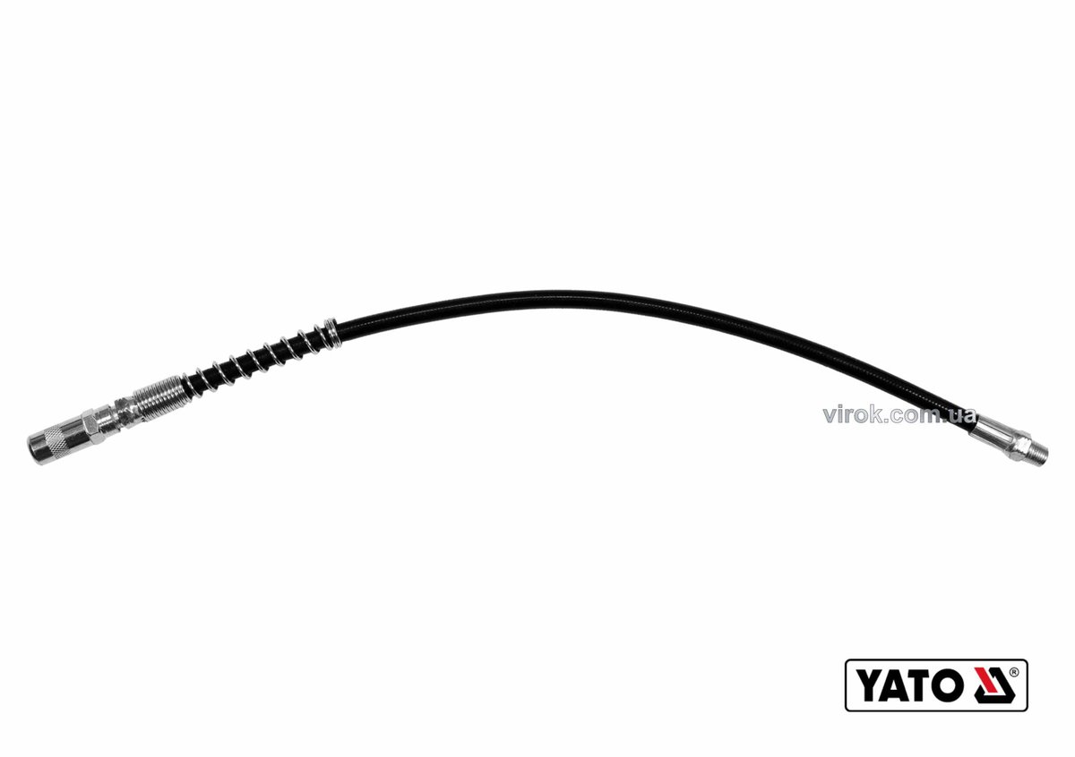 Шланг гнучкий для мастильного шприца YATO : L= 44 см, тиск- 69 МПа [9/36]