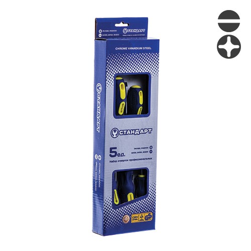 Набір викруток 5 од. (PH, SL) SDS05 СТАНДАРТ