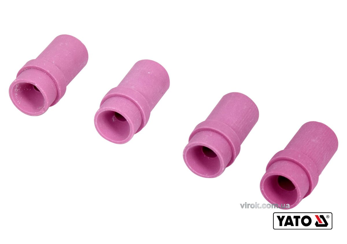 Форсунки піскоструйні до камери YT-55840 YATO : сопла Ø= 4, 5, 6, 7 мм, 4 шт. [20] YT-55844