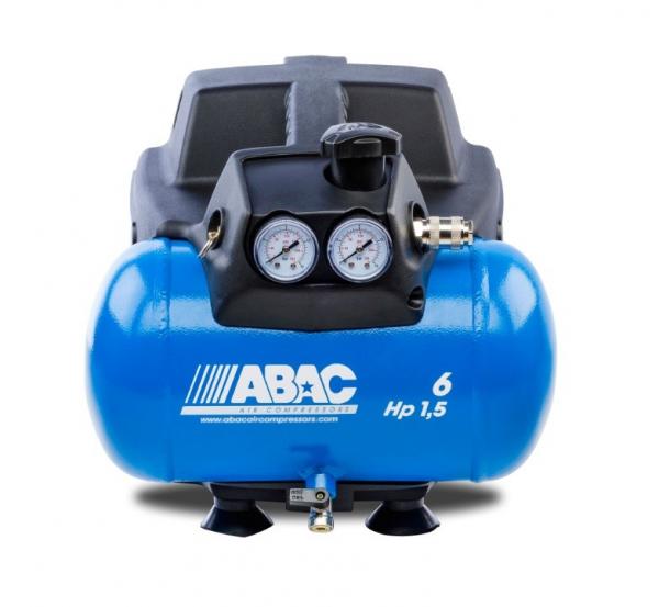 Компресор ABAC START O15, 6,3л, 180л/хв, 230/50/1, 2450об/хв, 8бар, 1,1кВт, 90dB, 10кг (, 1129100029
