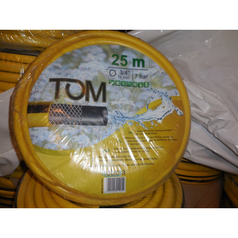 5/8 (15 мм) TOM (жовтий) 0,8 MPa 25 м/п - (Китай - 21525)