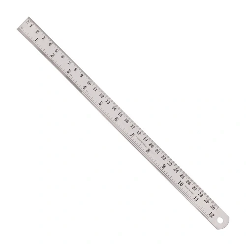 Лінійка з неіржавкої сталі 300 mm/12" STANDART SR300ST