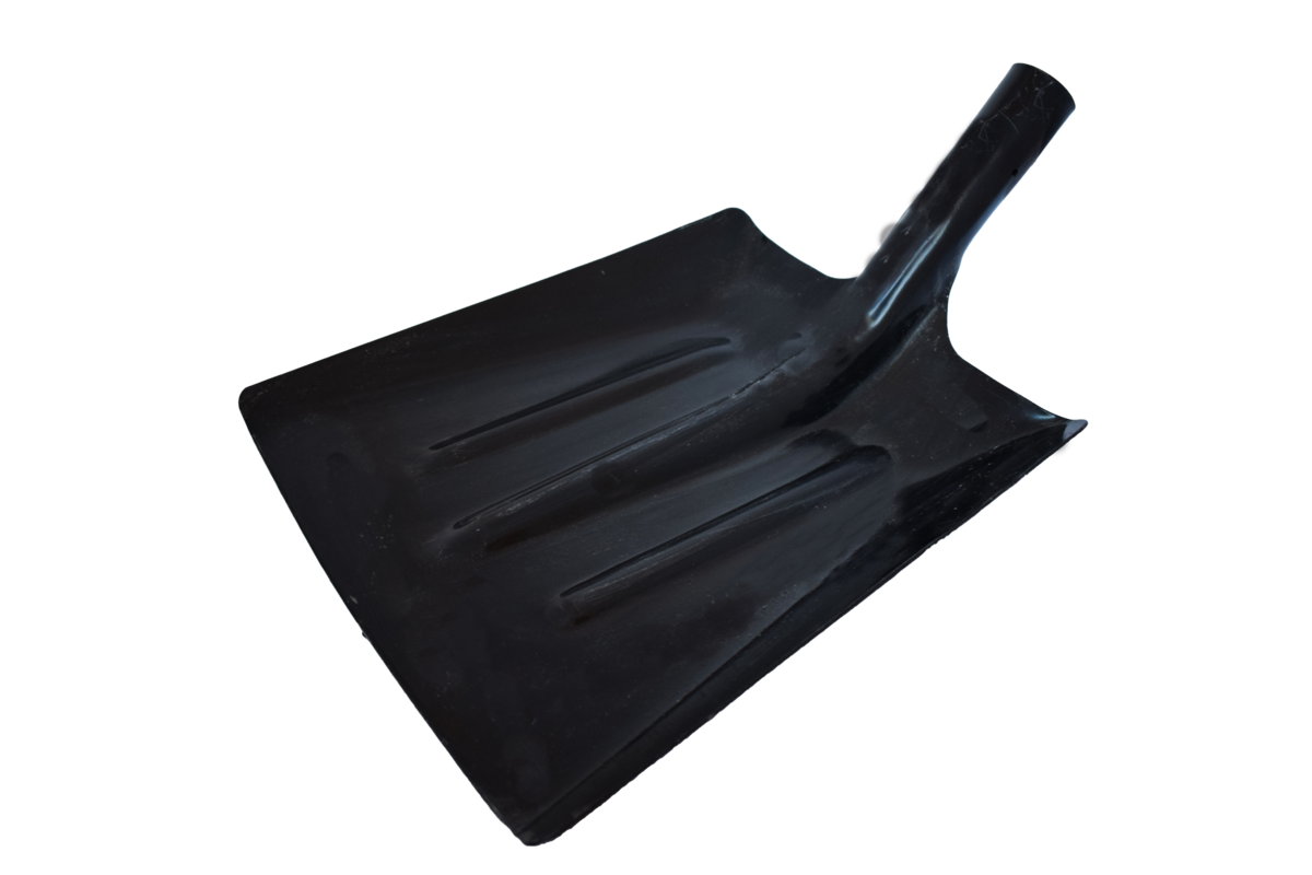 Лопата вугільна (чорна) без держака 12V154