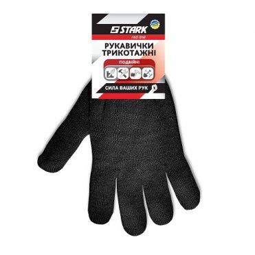 Рукавички Stark Black подвійні 510840120
