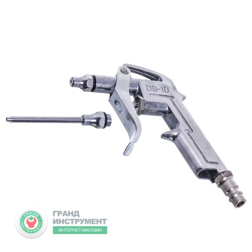 Пістолет продувний короткий із додатковим наконечником 80 мм AIRKRAFT DG-10-1-3