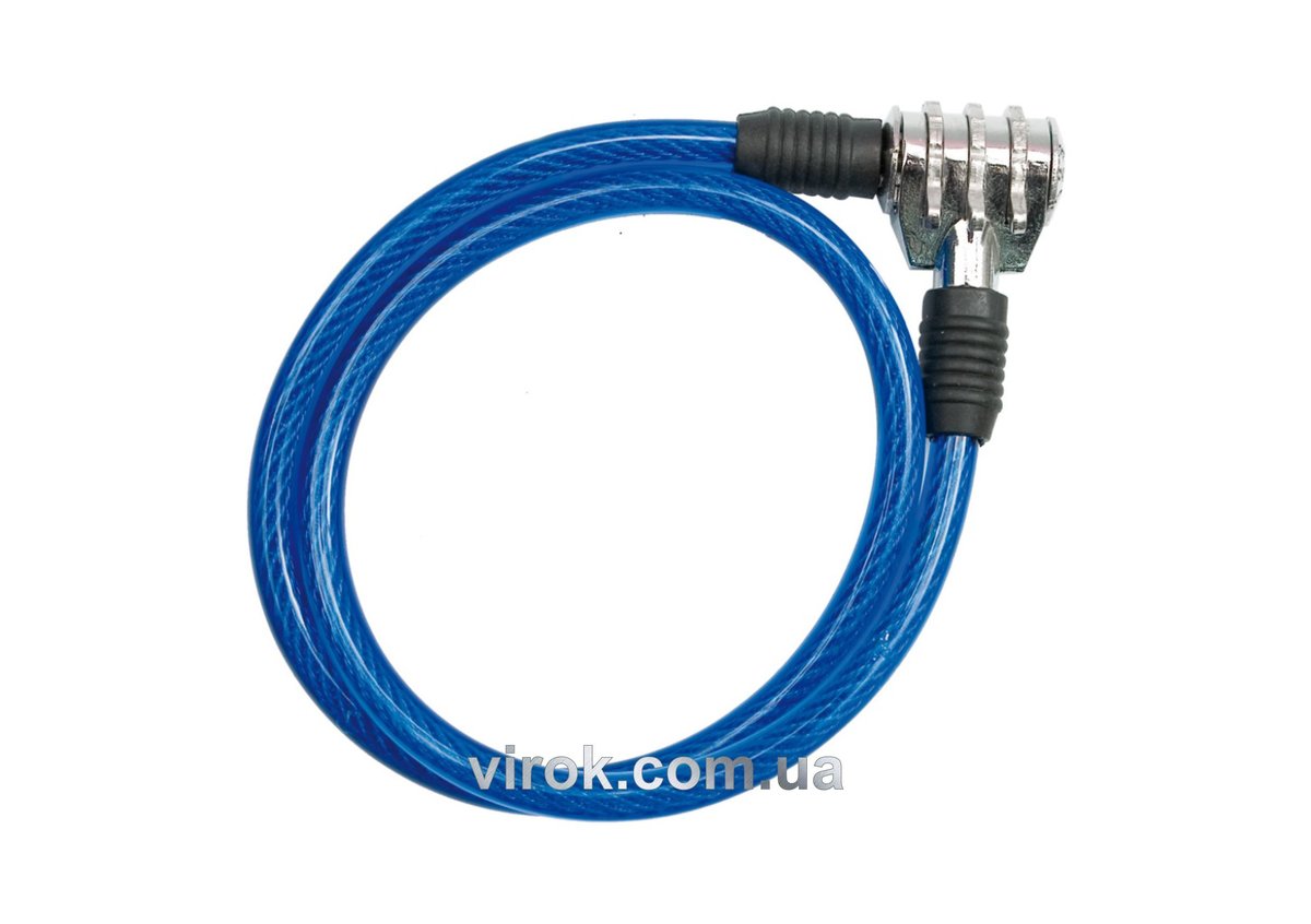 Замок велосипедний VOREL : L= 8 мм Х 650 мм [12/120] 77831