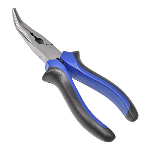 Плоскогубці 6" 150мм з подовженими губками загнуті PLBN0106 СТАНДАРТ