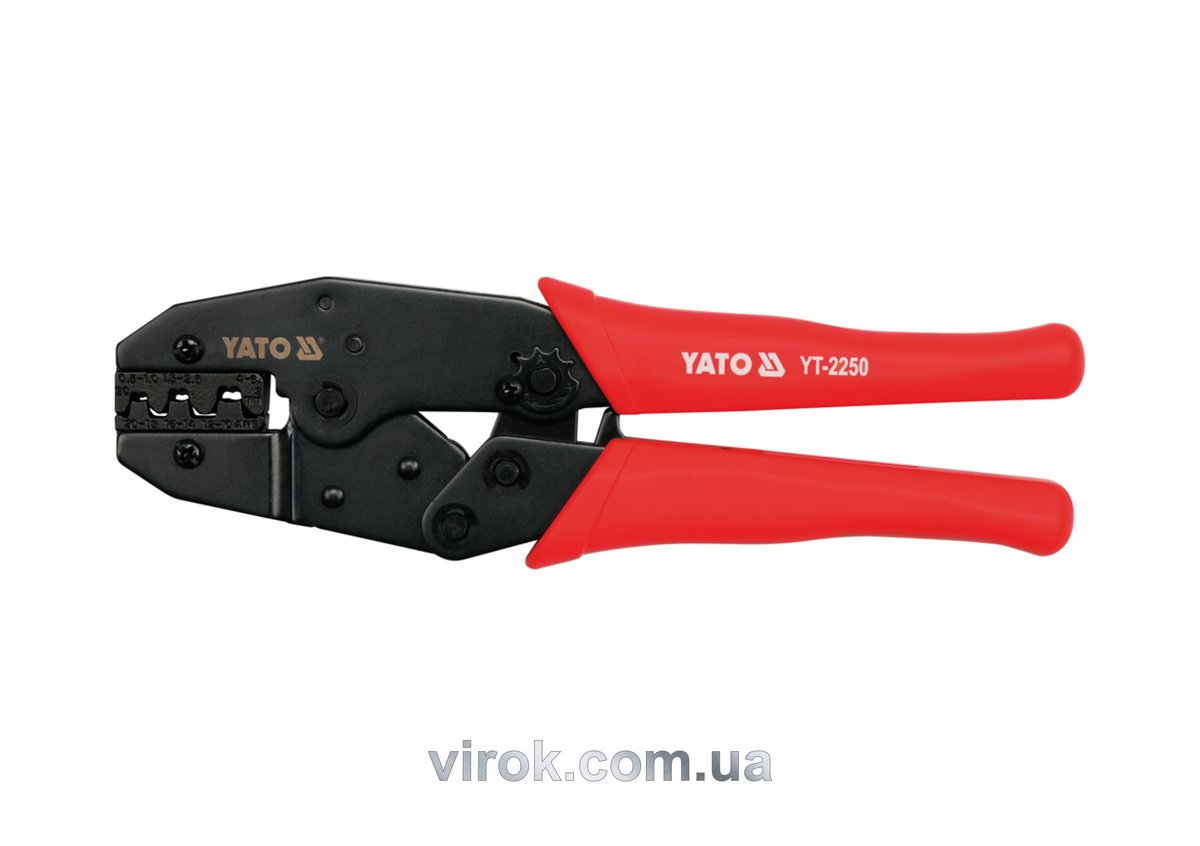 Кліщі для обтискання і зачистки проводів YATO, L=220 мм [5/30] YT-2250