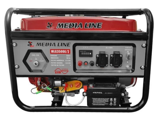 Бензиновий генератор AGT MLG3500E/2