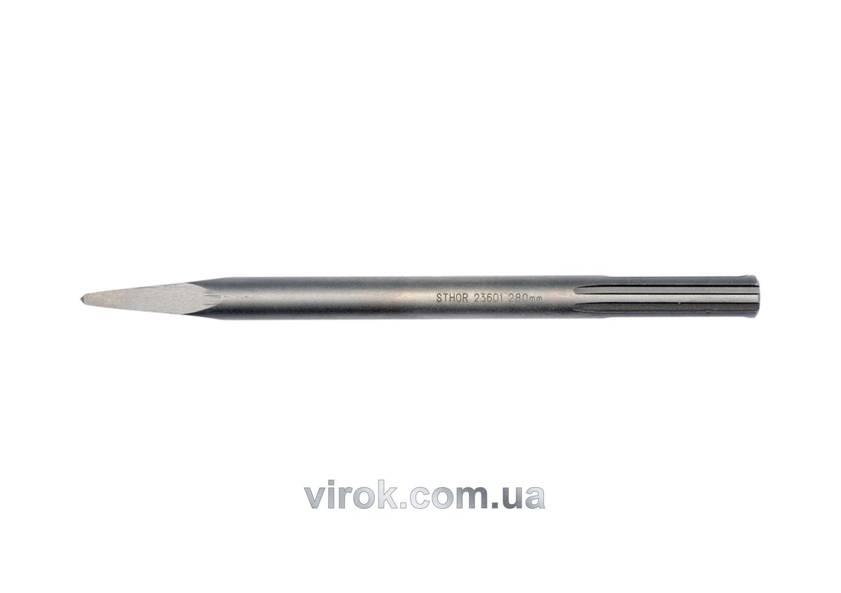 Долото -піка STHOR : SDS-Max до перфоратора; Ø= 18 мм, l= 280 мм [20/40] 23601