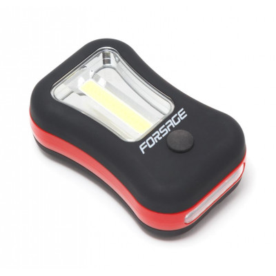 Ліхтар переносний світлодіодний в комплекті з батарейками (торцеве світло 4LED, бічне світло CUB, 3x