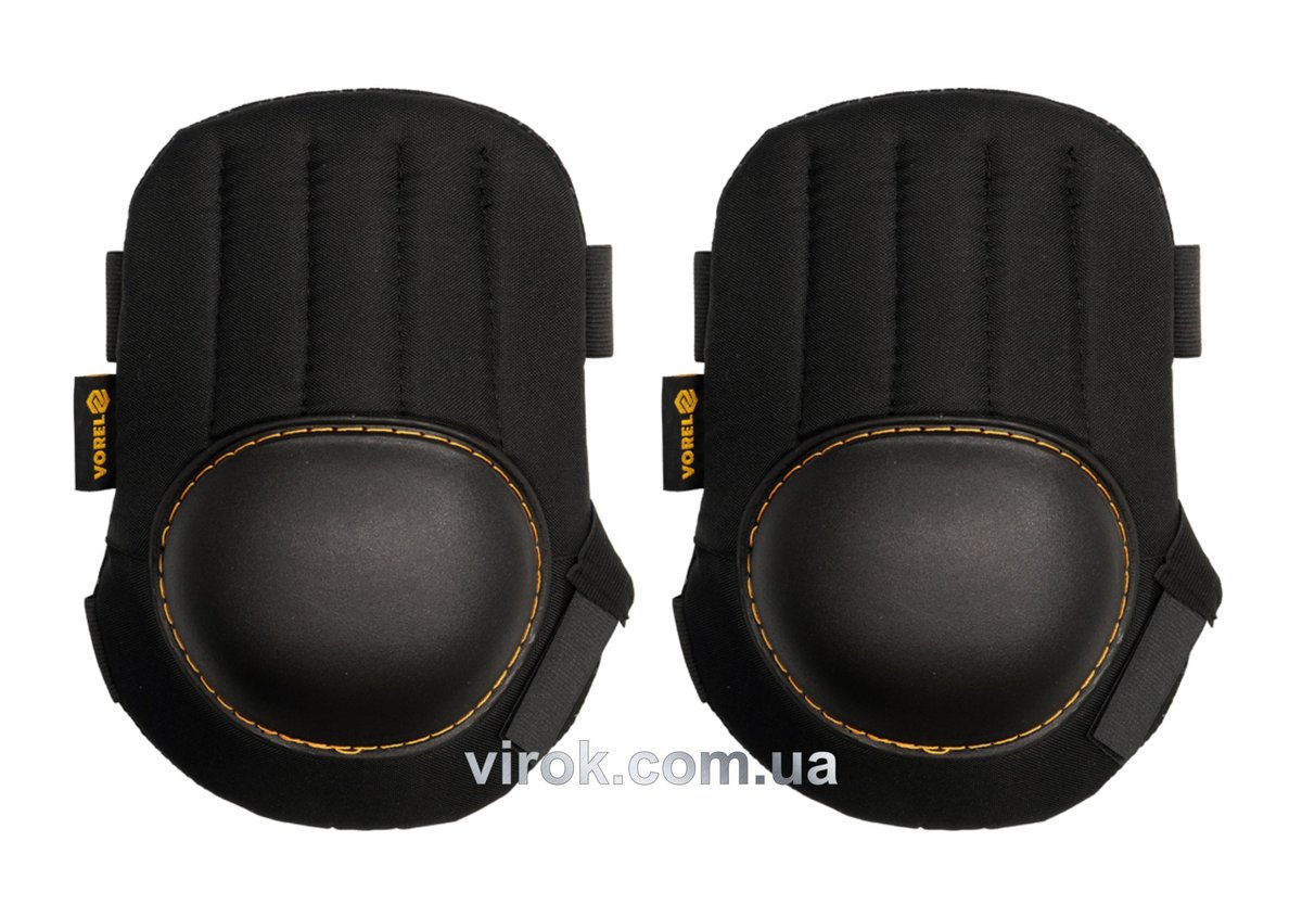 Наколінники захисні VOREL з ЕПЕ накладкою, чорні [6/36/216] 74602