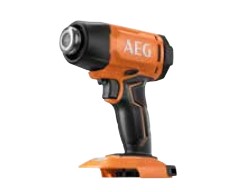 Термопістолет акумуляторний BHG18-0 AEG, 169.9л/хв, 482⁰С (Techtronic Industries (DIS) GmbH, 4935480