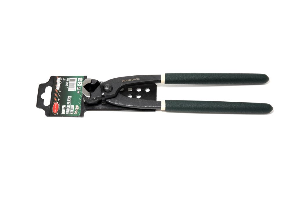 Клещи торцевые 9-225мм, на пластиковом держателе ROCKFORCE RF-6971225