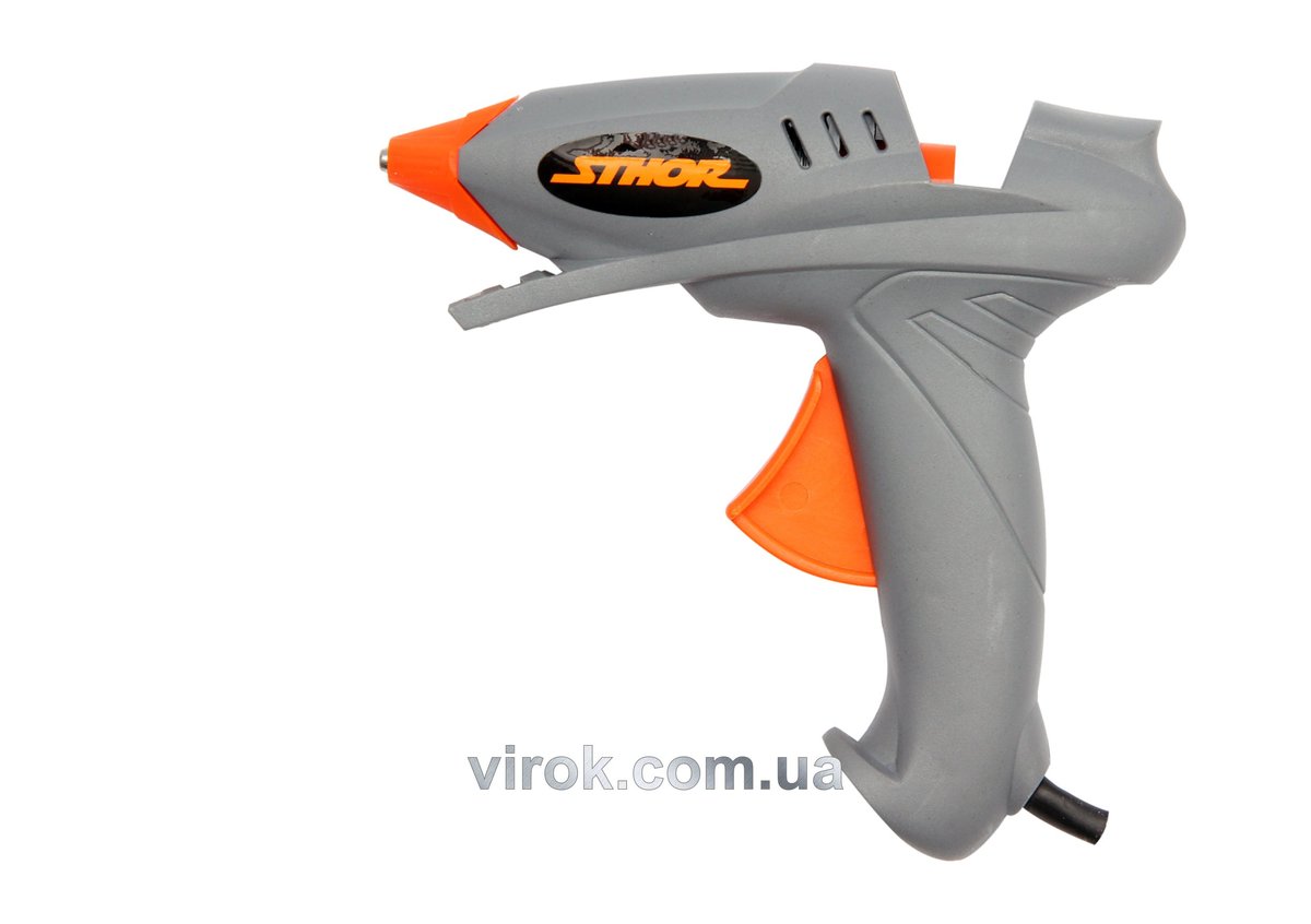 Пістолет клейовий мережевий STHOR Ø=11 мм, P=15 (100)Вт [12/48] 73052