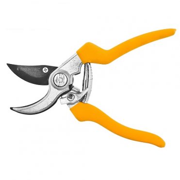 Секатор GRUNTEK Gerfalke жовтий 210 мм з наковаленкою(295108226)