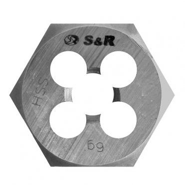 Плашка гексогональний S & R M5x0,8 мм 111203005