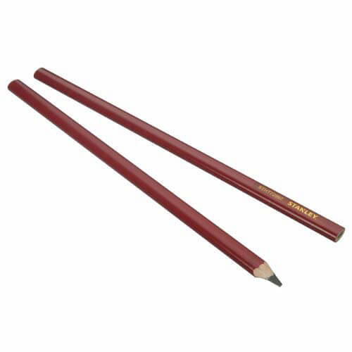 Олівець для розмітки по дереву, завдовжки 300 мм, твердістю 2В STANLEY STHT0-72997