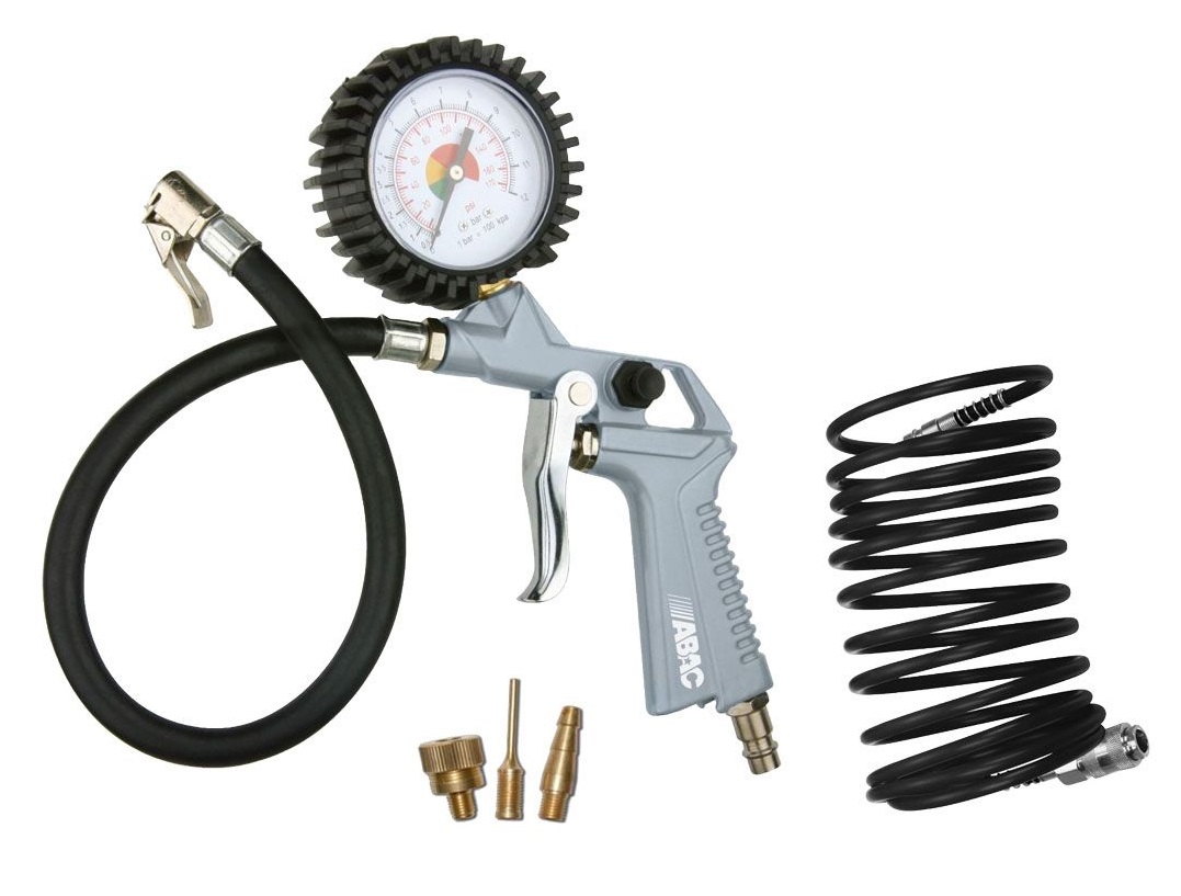 Набір пневмоінструментів ABAC G-811TI з 5 предметів, 1/4", 1,1 кг (, 2809913651)