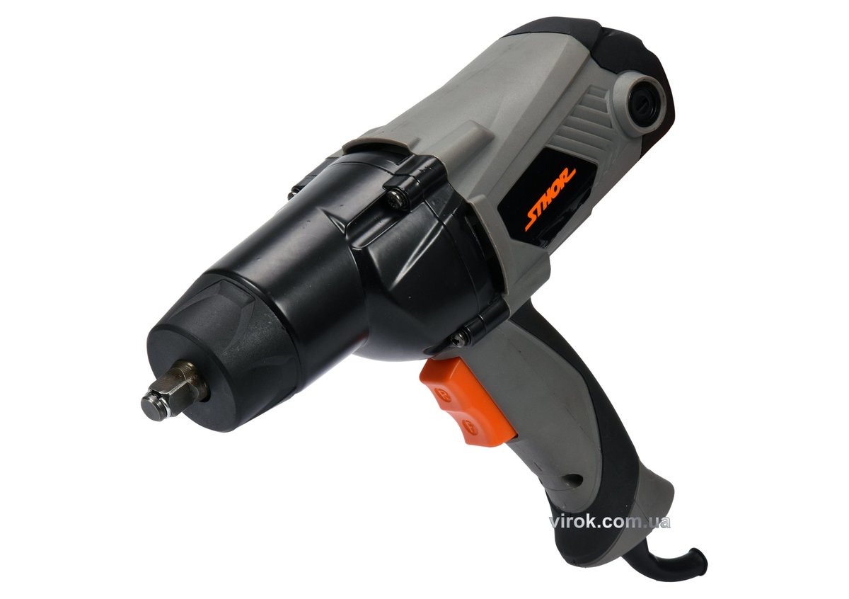 Гайковерт ударний мережевий STHOR до квадр. 1/2", P=1100 Вт, F=450 Nm, торц- 17, 19, 21, 22 мм [2] 5