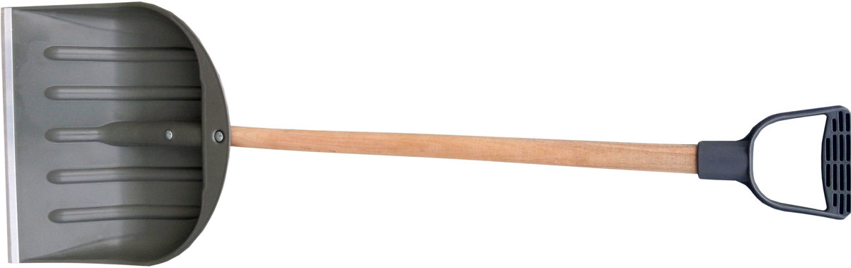 Лопата для прибирання снігу та сипучих VIROK з держаком 12V165