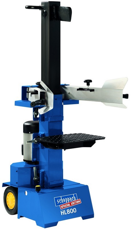 Дровокол гідравлічний HL800E Scheppach 3,3 кВт, 220В, 8 т, 560/810/1030 мм,105,5 кг (Scheppach GmbH,