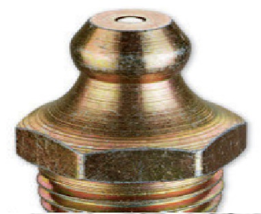 Прес-маслянка Ozar М6х1, 6000 PSI, 413 Бар, пряма, 0,02 кг (, 08153OZ)