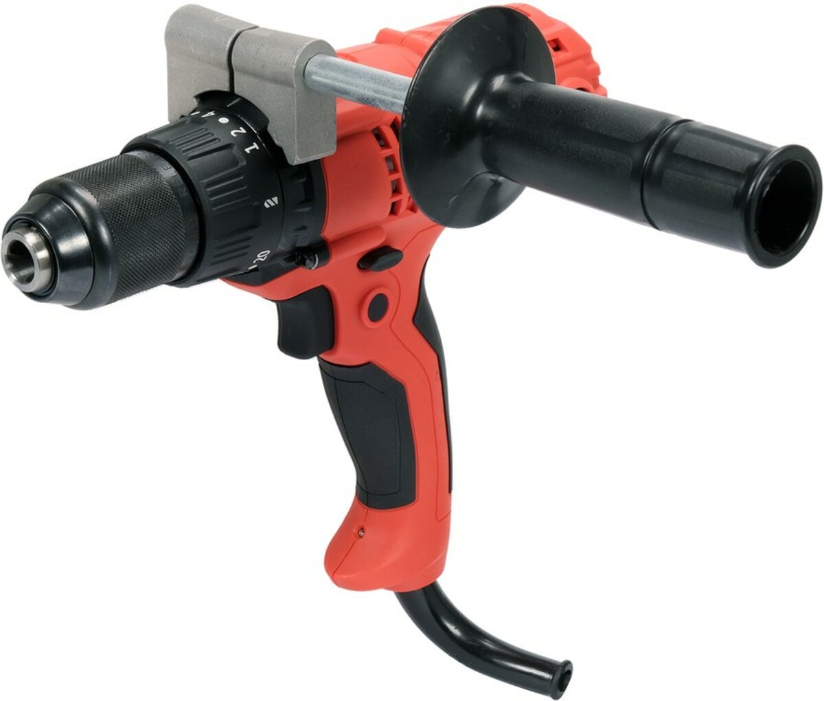 Дриль-шуруповерт мережевий 230 В YATO: 400 Вт, 85/40 Нм, патрон Ø≤13 мм, кабель- 3 м [8] YT-82063