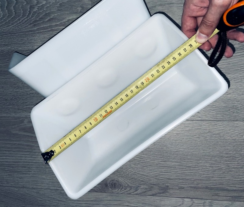 Ківш норійний, полімерний, 283 (в-162) збільшений