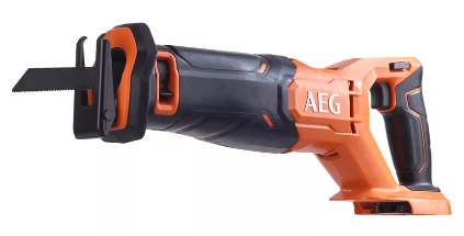 Пила шабельна AEG BUS18C2-0 18В, 0-300х/хв, 28,5мм, 255мм/20мм, 2,3кг (, 4935478942)