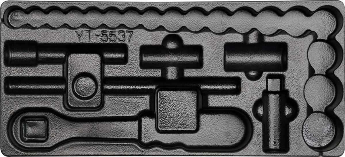 Вклад до інструментальної шафи пустий YATO, для торцевих насадок з інструм. YT-5537 [5/30] YT-55371