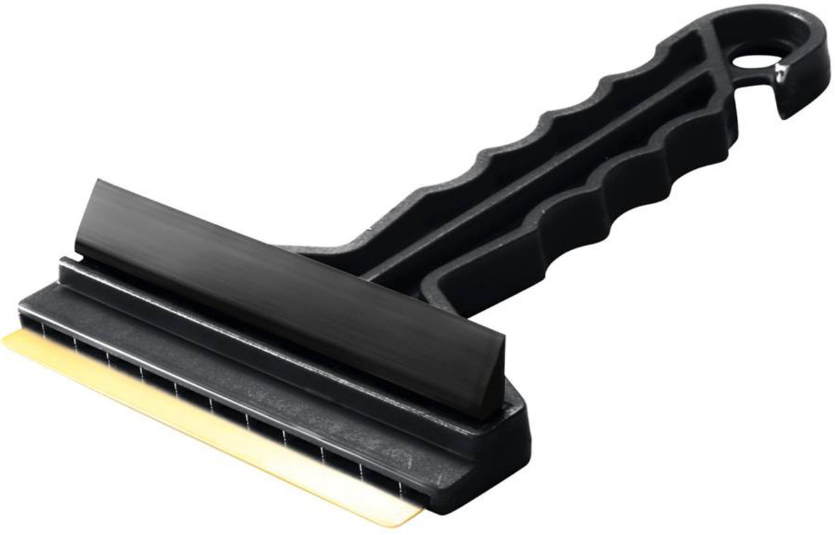 Скребок автомобільний FROST з гумкою; 95 х 162 мм (IZS4) 13V034