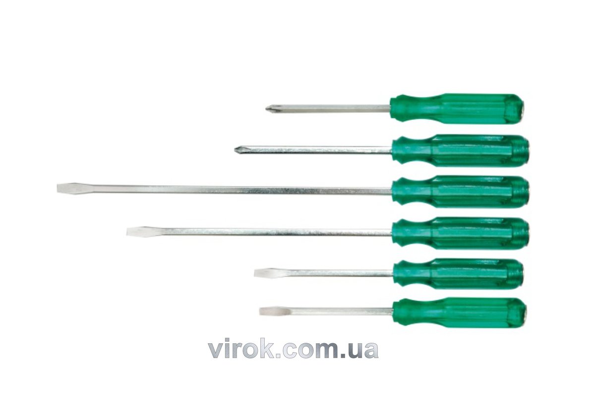 Набір викруток VOREL CHAMPION : 6 шт. [20/60] 64060