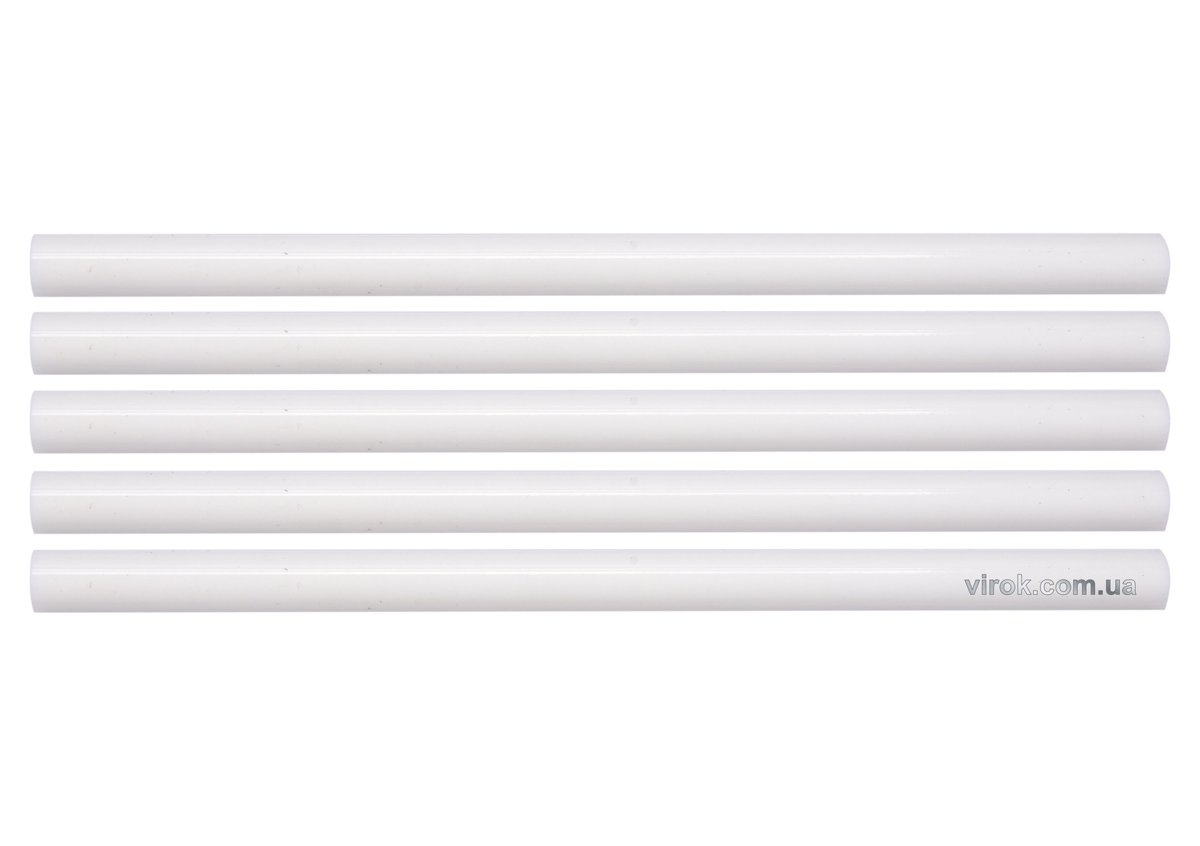 Стержні клейові YATO Ø=11,2 х 200 мм, білі .уп. 5 шт. [40] YT-82438