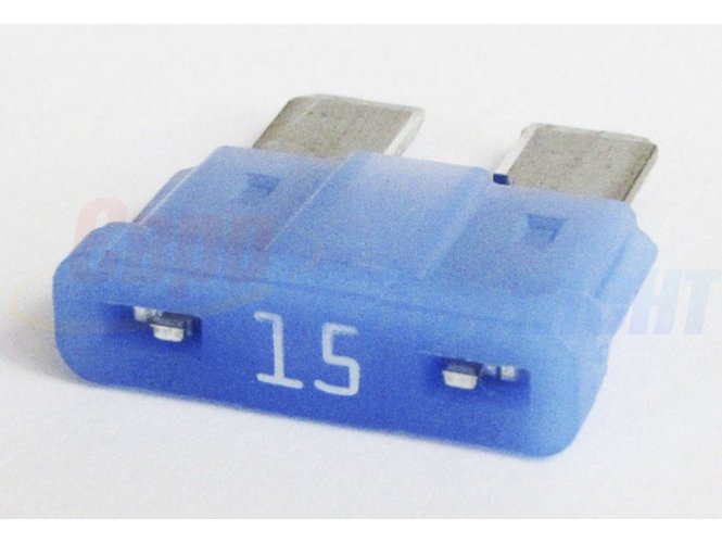 Запобіжник DECA 15А "Пластиковий" (10 шт/уп) SMART 119, CLASS 12A