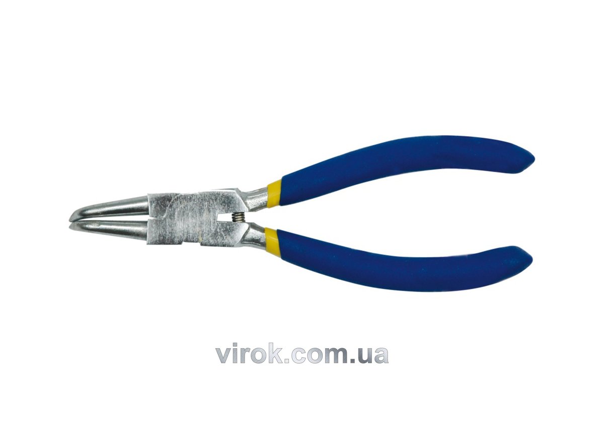 Знімач стопорних кілець VOREL вигнутий, L= 160 мм (Зжим) [6/60] 43053