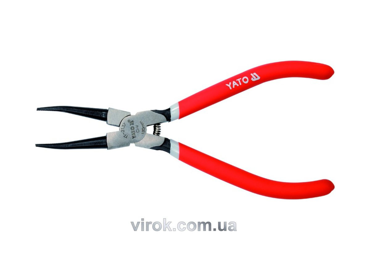 Знімач стопорних кілець YATO (зжим) l=180мм [6/24] YT-2137