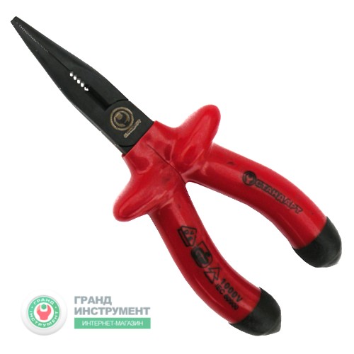 Плоскогубці з подовженими губками 6 "1000V ILN0106 СТАНДАРТ