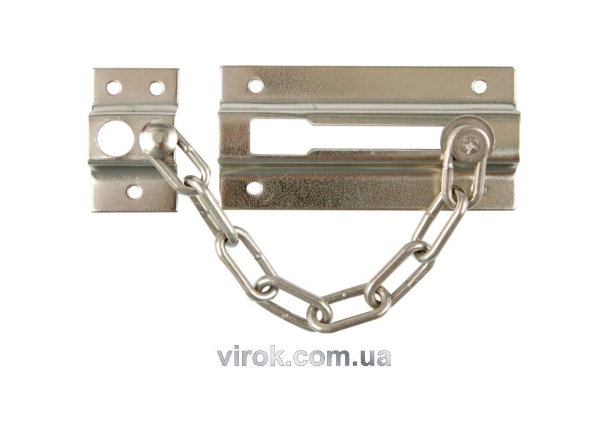 Замок-ланцюг VOREL для дверей /хромований/ [12/120] 77910