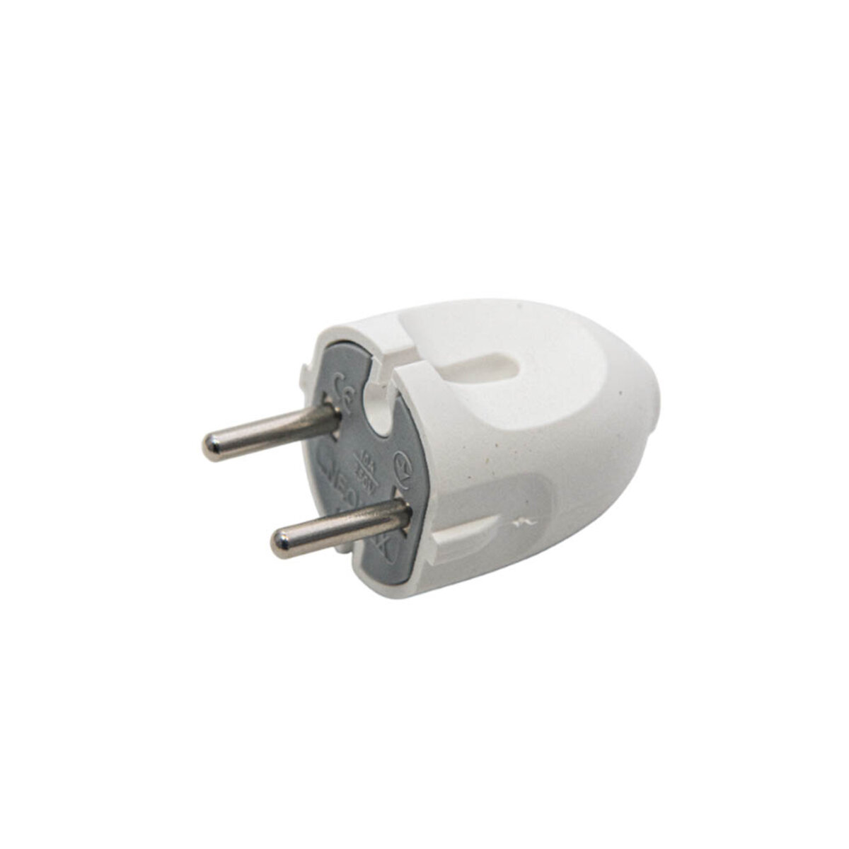 Вилка мережева VIROK 10А/250V без заземлення 09V003