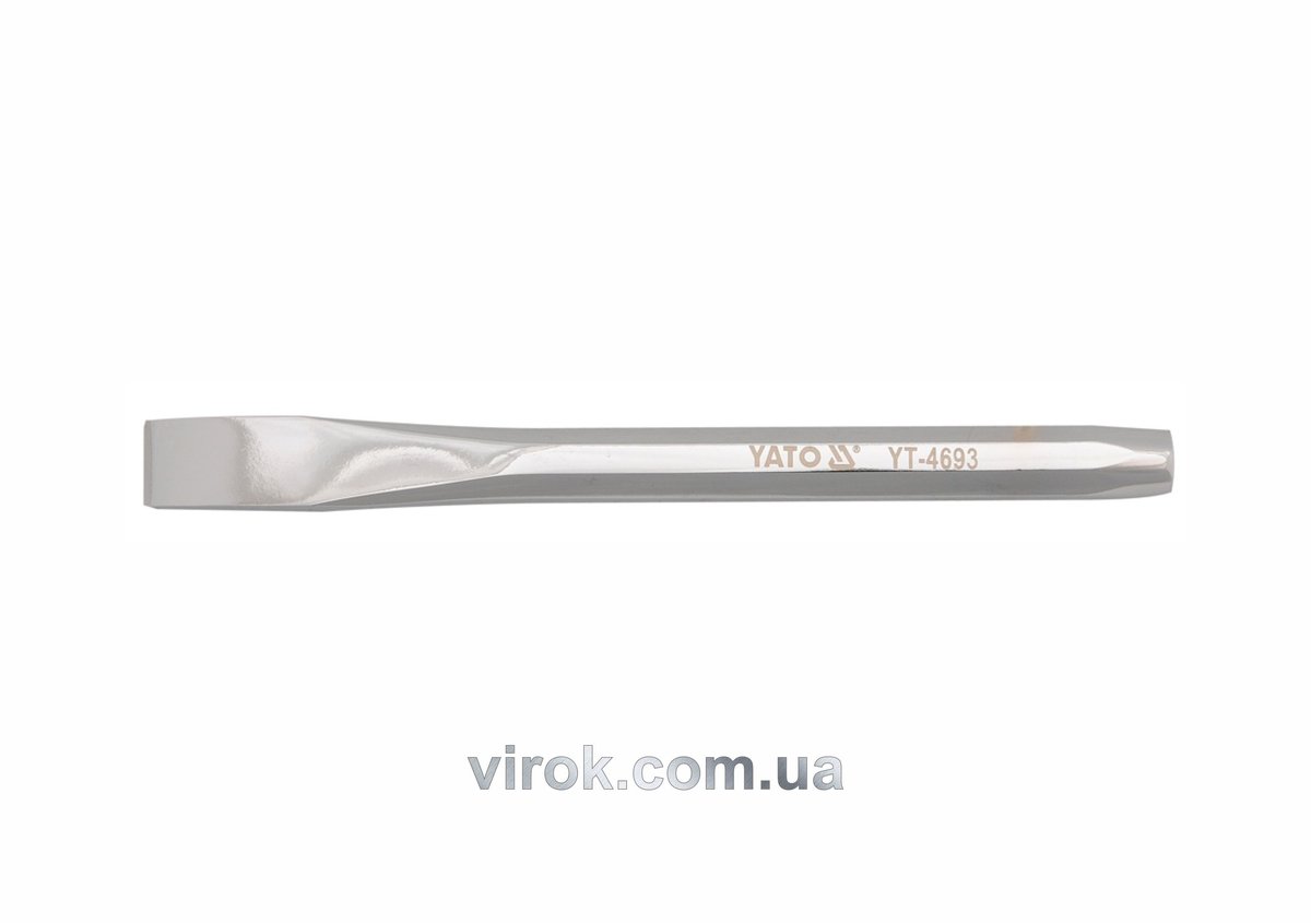 Зубило плоске YATO : L= 130 мм. Cr-V [20/120] YT-4693