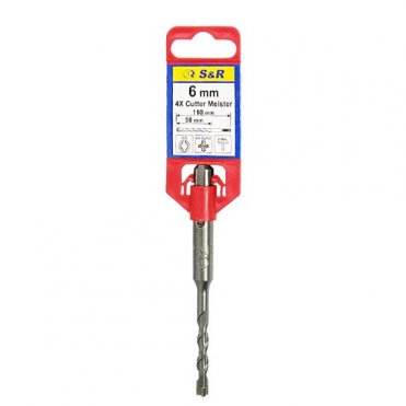 Бур по армованому бетону S & R 4X Cutter Meister 6x50 / 110(201006110)