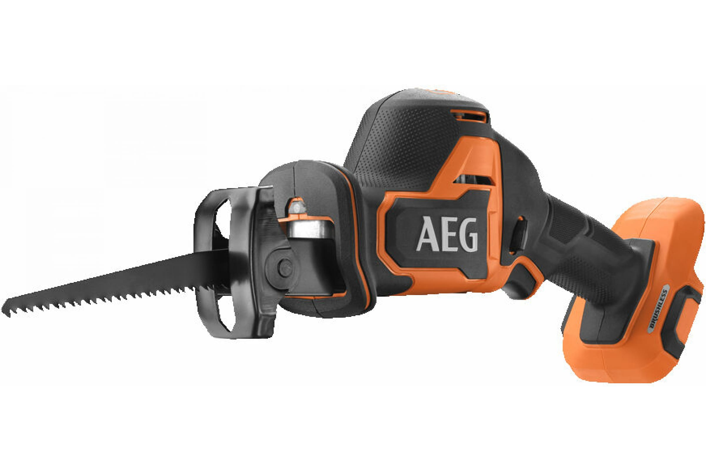 Пила шабельна BUS18SBL-0 AEG, 18В, 3200рух/хв, хід 22мм, глибина дер/мет100/40мм,1,78кг (Techtronic 