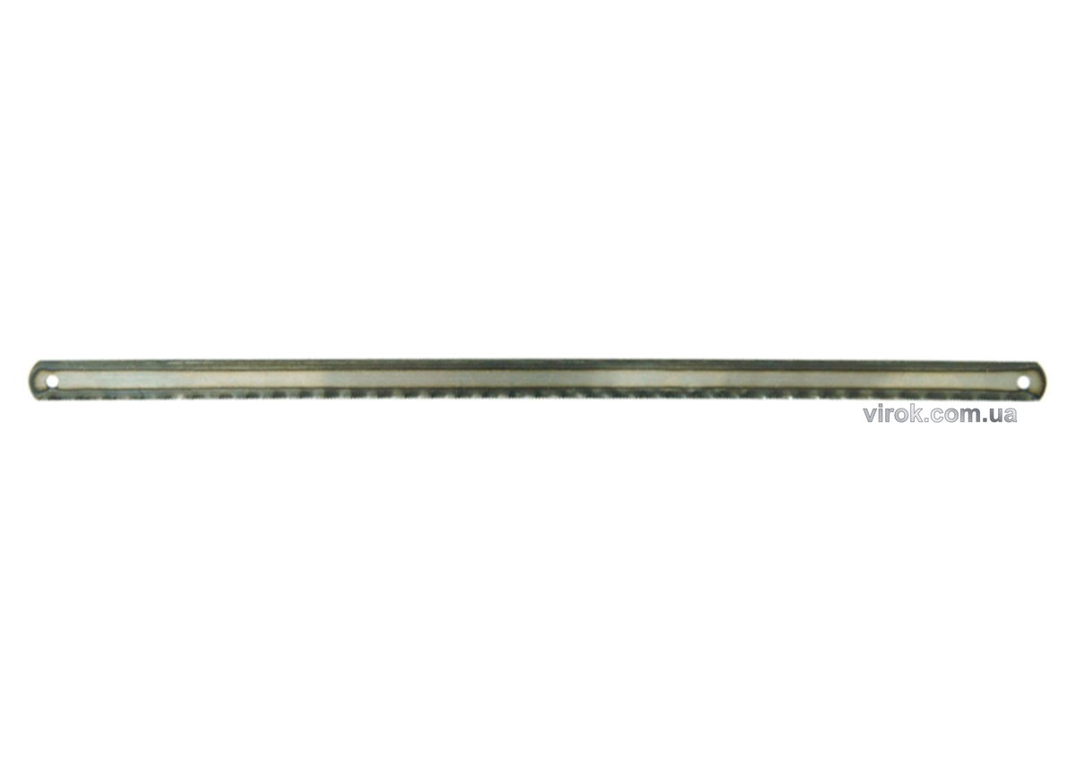 Полотно по металу VIROK 24TPI. 300x12,5x0,6 мм. для ножівки одностороннє. уп. 3 шт.