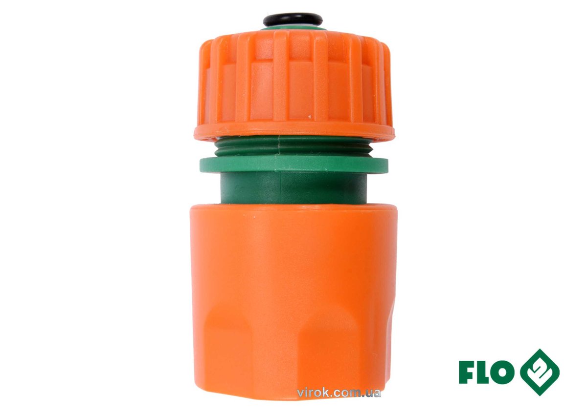 Муфта швидкоз'ємна FLO з водо-стопом для водяного шланга 1/2" [30/240] 89003