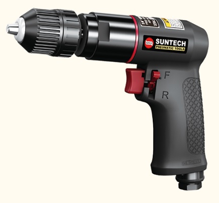 Пневмодриль Suntech SM-75-7500-02 2000об/хв,3/8''/10мм,1/4",113л/хв,195мм,1кг (, SM-75-7500-02)