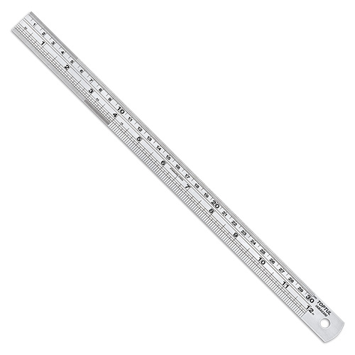 Лінійка з нержавіючої сталі 150мм/6" TOPTUL IABA0150