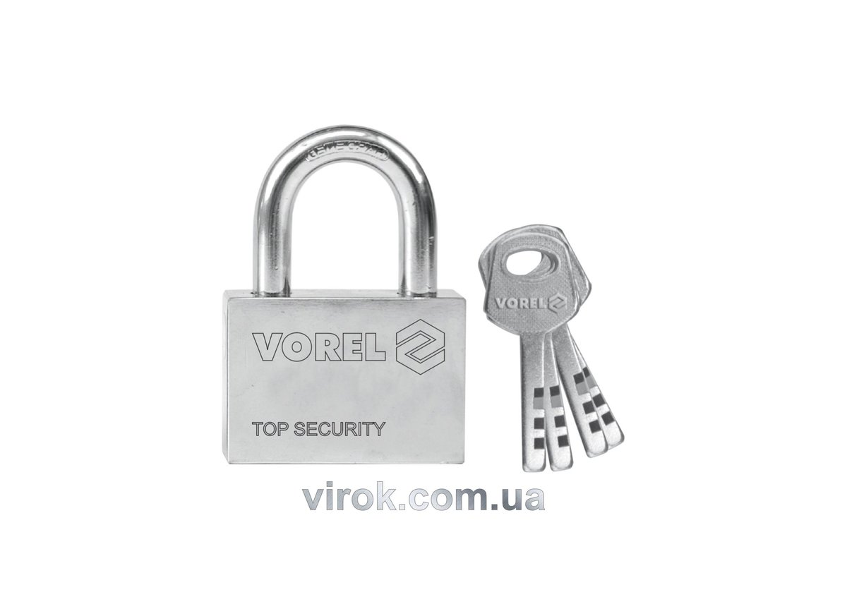 Замок навісний VOREL чавунний l=60мм [12/48] 77006