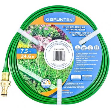 Шланг зрошувальний GRUNTEK 296223075 ½" 7,5 м перфорований(296223075)