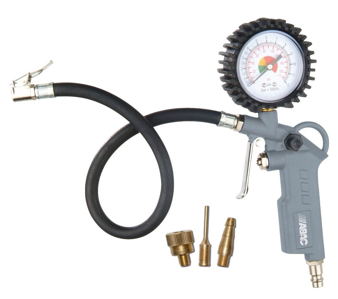 Пристрій для накачування шин ABAC G-580 , 0-8 бар,138 x 33 x 230, 1/4”, 0.3 кг (, 2809913622)